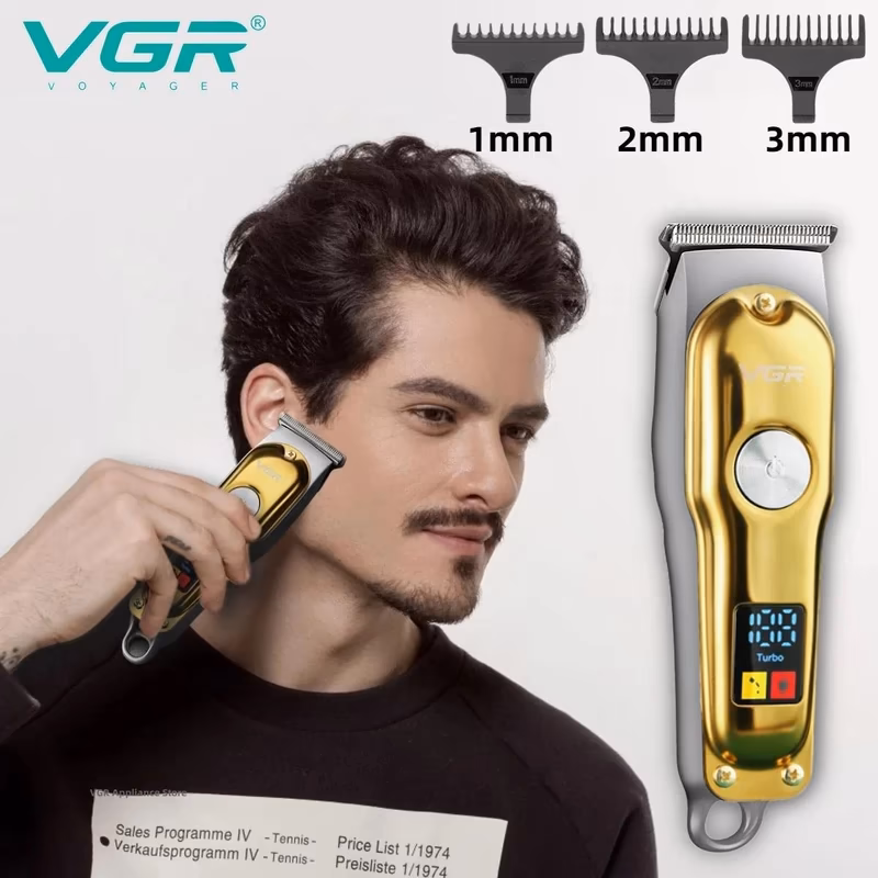 ماشین اصلاح موی سر و صورت وی جی آر مدل VGR V‑290 — تصویر ۴
