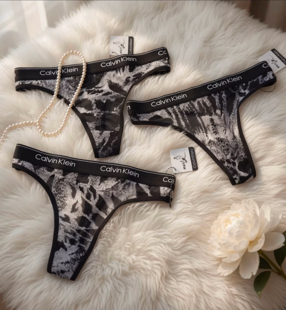 شورت لامبادا توری کش پهن طرح کلوین کلاین (Calvin Klein Style Thong) مدل 7230