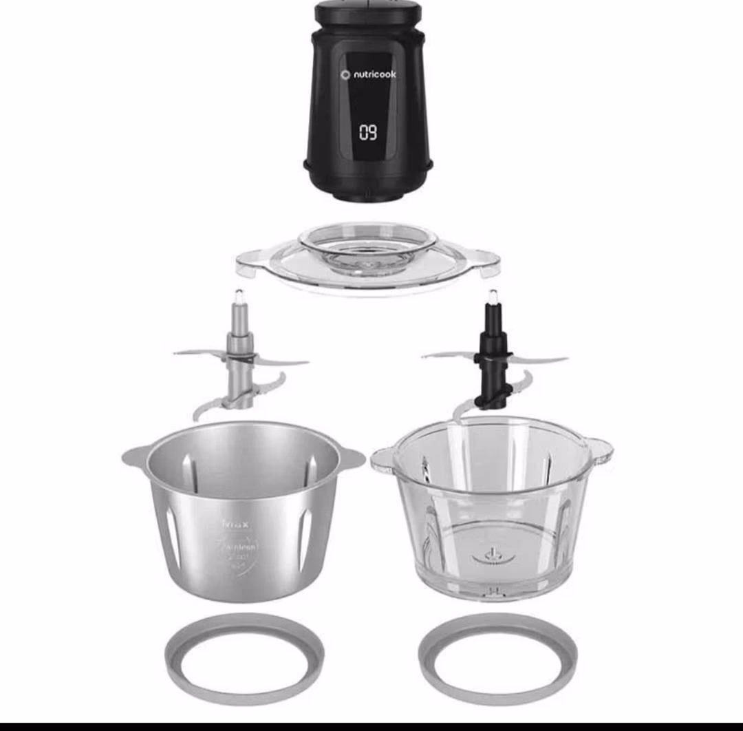 خردکن نوتریکوک مدل CH6000 | Nutricook Chopper Model CH6000 — تصویر ۳
