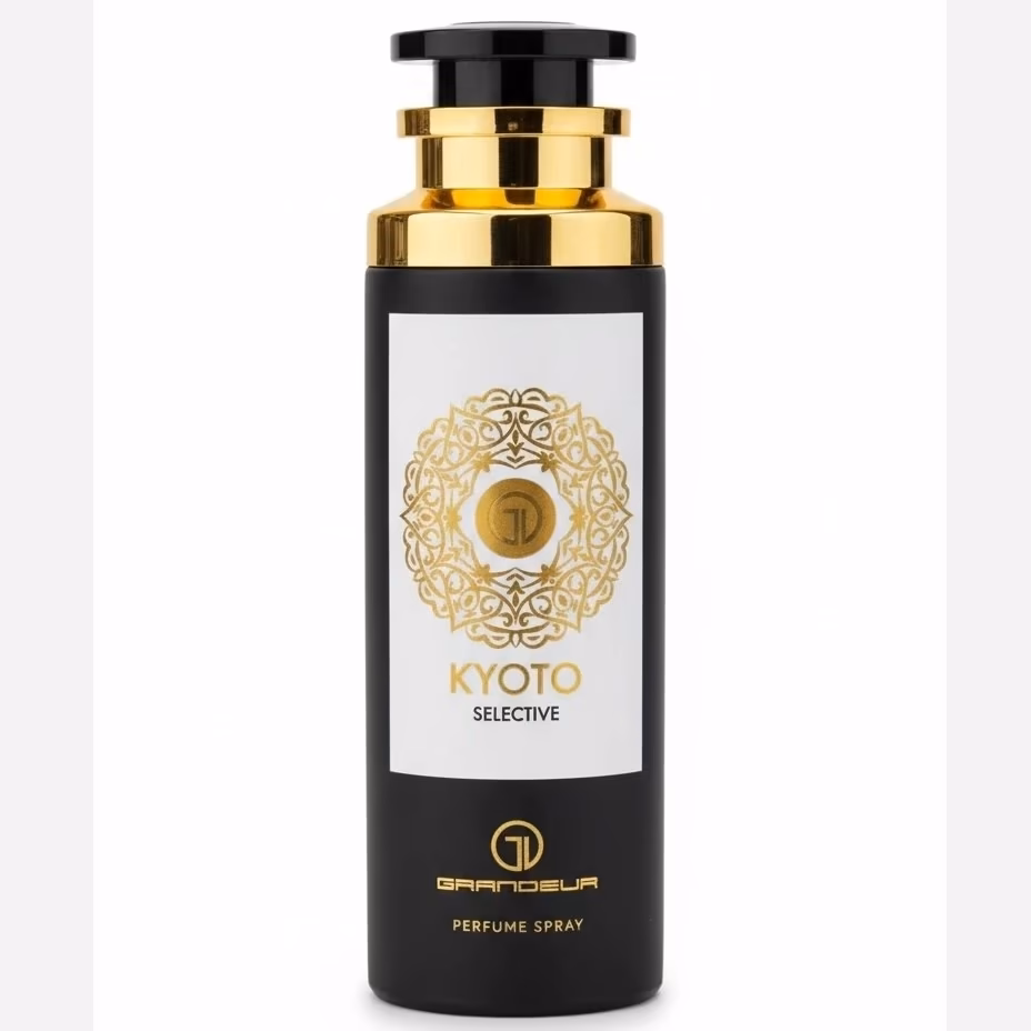 اسپری عطر گرندیور مدل کیوتو سلکتیو رایحه کریکه ۲۰۰ میلی‌لیتر | Grandora Kyoto Selective Perfume Spray