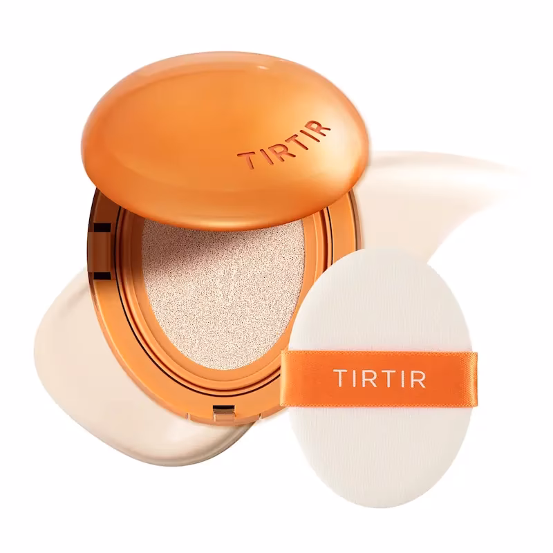 کوشن نارنجی تیرتیر (TIRTIR) مدل Mask Fit AI Filter Cushion رنگ 24N وزن ۱۸ گرم