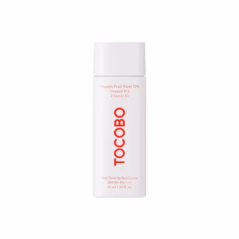 کرم ضد آفتاب روشن‌کننده توکوبو (Tocobo) مدل Vita Tone Up SPF 50 – حجم ۵۰ میلی‌لیتر