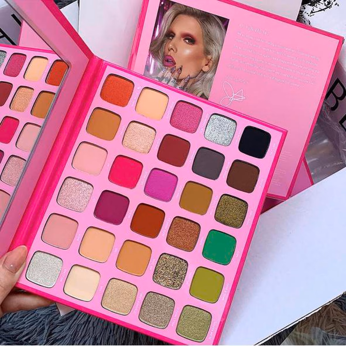 پلت سایه مورفی و جفری استار (Morphe x Jeffree Star Artistry Palette) — تصویر ۱۲