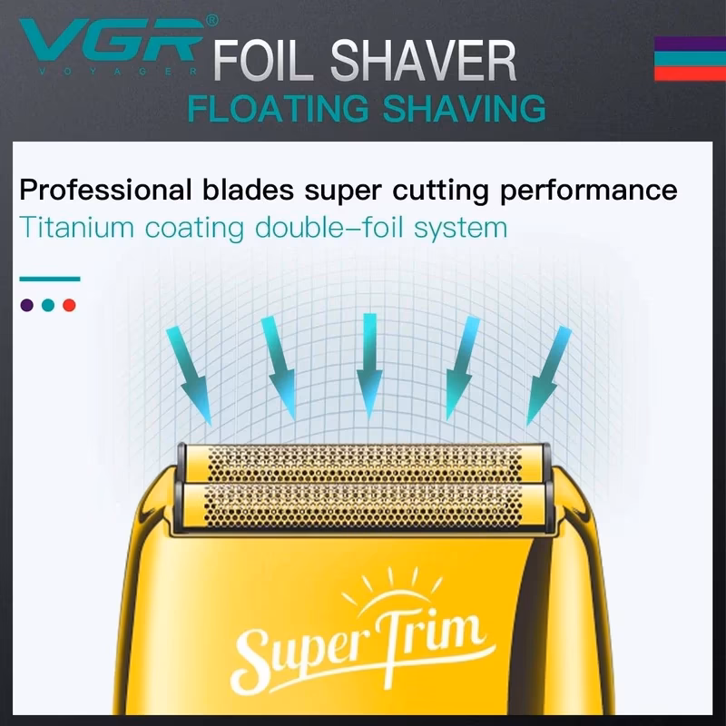 ماشین اصلاح موی سر و صورت وی جی آر مدل VGR V‑332 — تصویر ۵