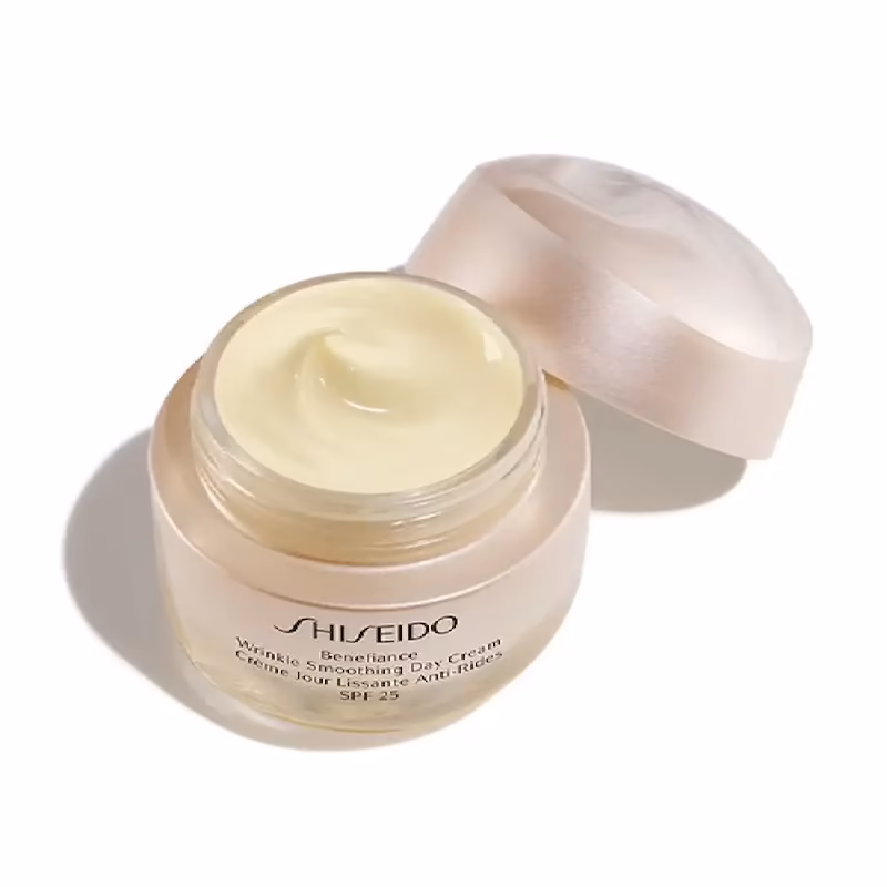 کرم روز ضد چروک شیسیدو مدل Benefiance Shiseido Benefiance Wrinkle Smoothing Day Cream مناسب انواع پوست | حجم ۵۰ میلی‌لیتر — تصویر ۳