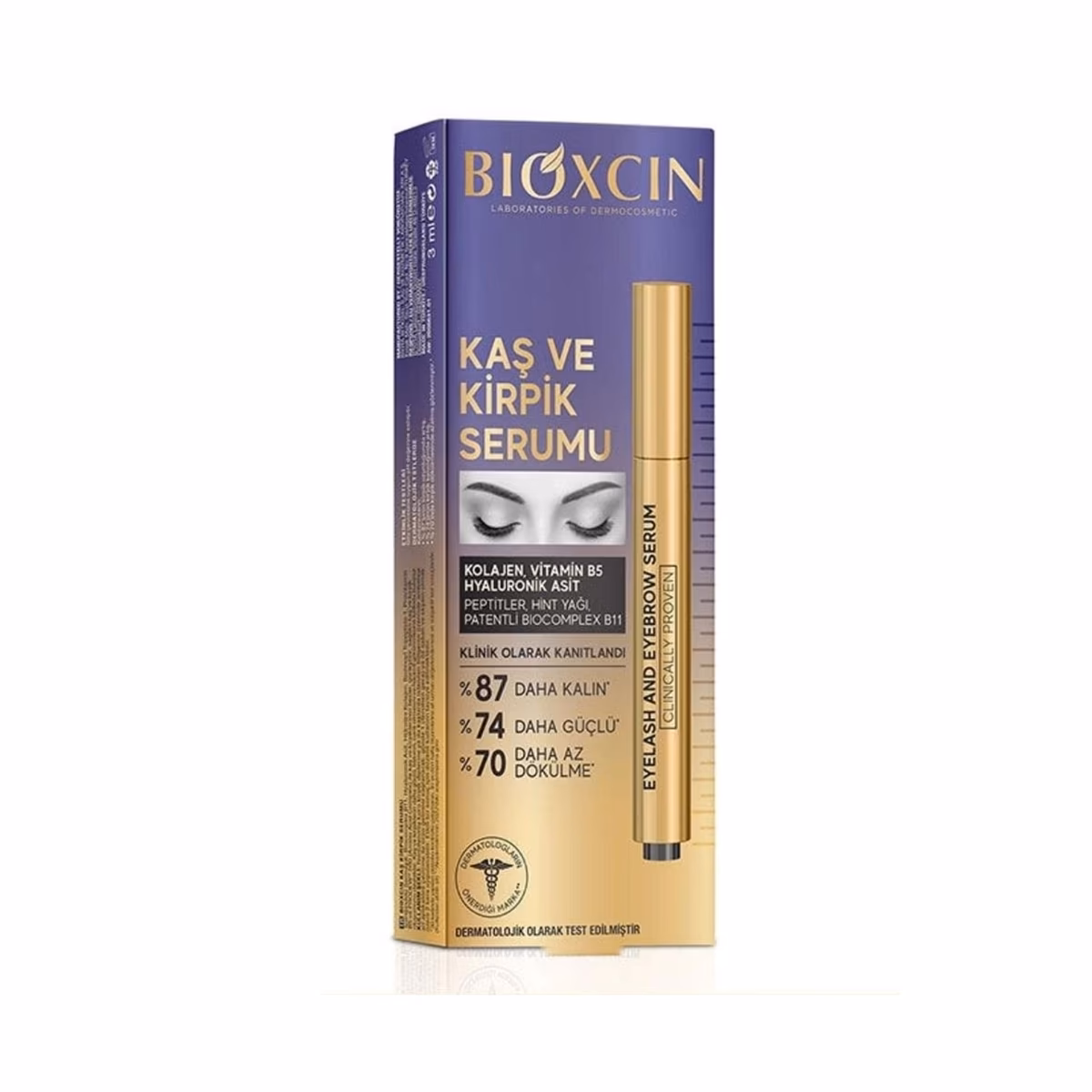 سرم مژه و ابرو بیوکسین | Bioxin Eyelash and Eyebrow Serum — تصویر ۳