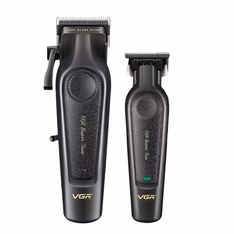 ماشین اصلاح موی سر و صورت شارژی وی جی آر مدل VGR V‑197 & V‑995 مجموعه 2 عددی