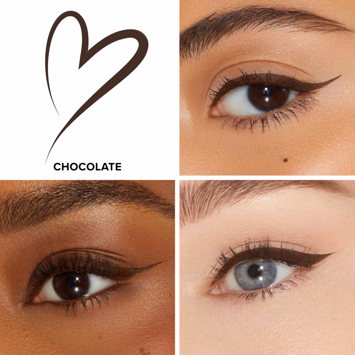 خط چشم مایع توفیسد (Too Faced) رنگ قهوه‌ای فولسایز — تصویر ۴