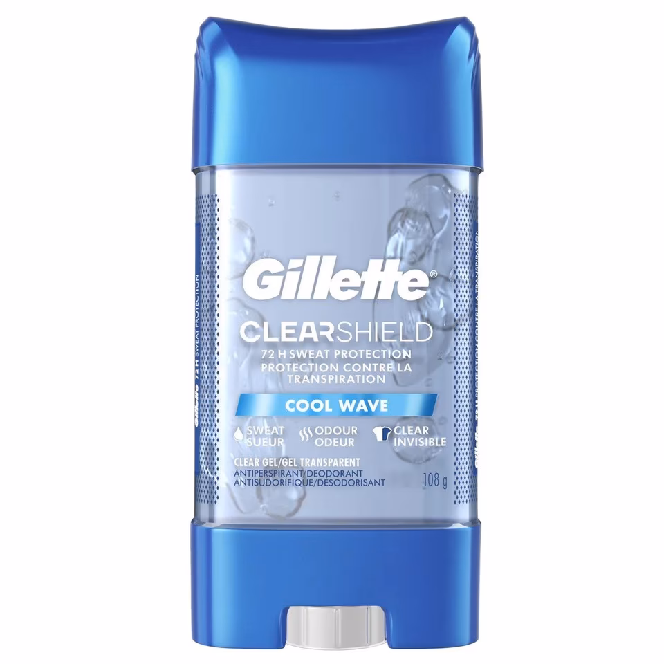 ژل ضد تعریق ژیلت کلیرشیلد کول ویو ۱۰۷ میلی‌لیتر | Gillette ClearShield Cool Wave