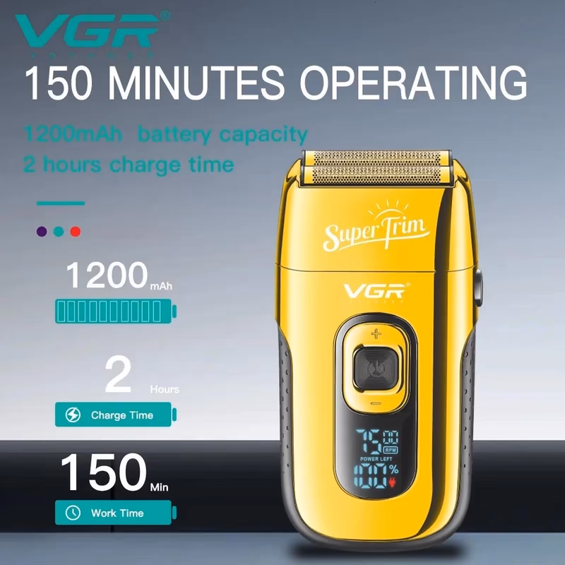 ماشین اصلاح موی سر و صورت وی جی آر مدل VGR V‑332 — تصویر ۴