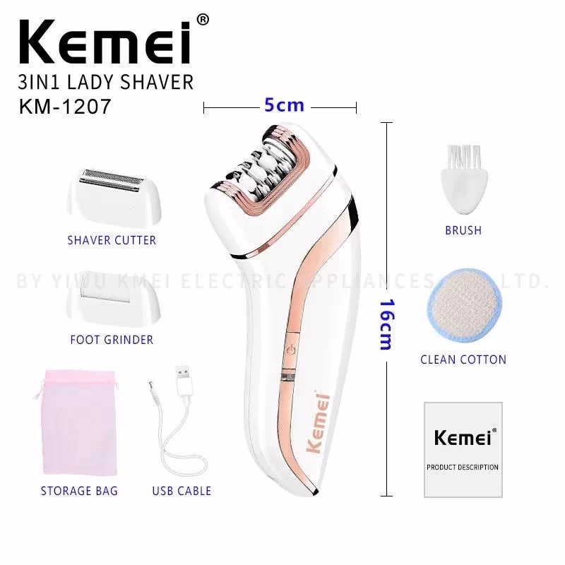 اپیلاتور کیمی مدل KM-1207 — تصویر ۲