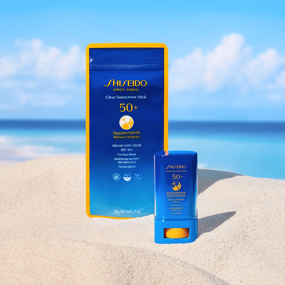ضدآفتاب استیکی شیسیدو (Shiseido Clear Sunscreen Stick SPF 50+) — تصویر ۷