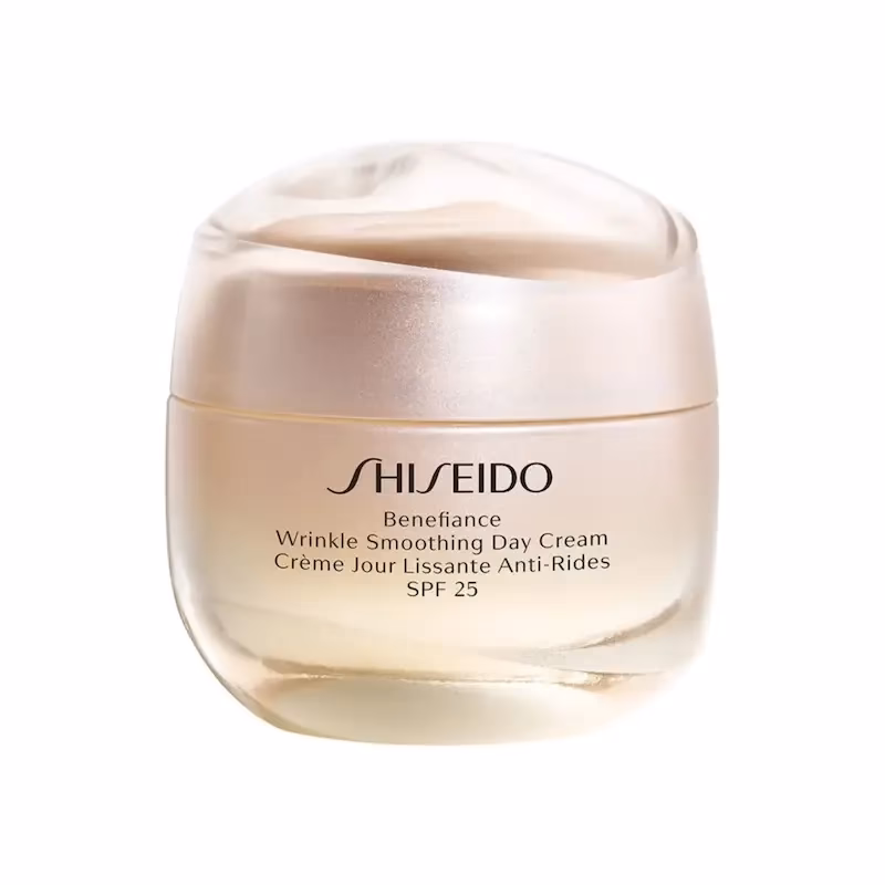 کرم روز ضد چروک شیسیدو مدل Benefiance Shiseido Benefiance Wrinkle Smoothing Day Cream مناسب انواع پوست | حجم ۵۰ میلی‌لیتر