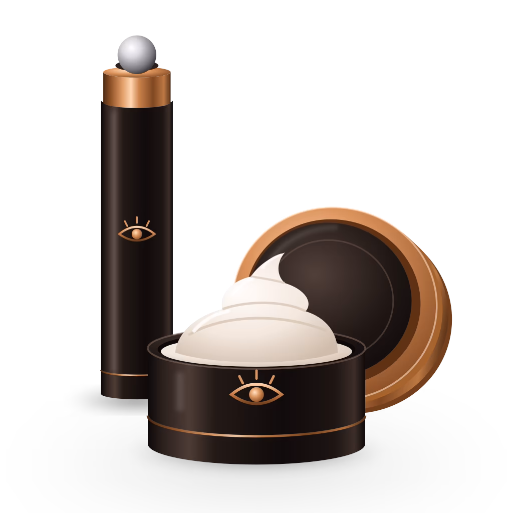 کرم دور چشم