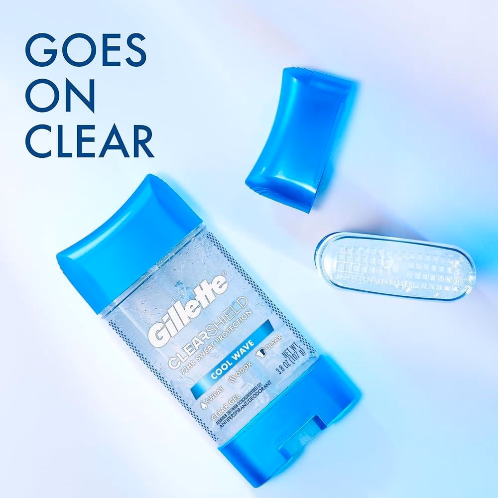 ژل ضد تعریق شفاف ژیلت مدل پاور راش | Gillette ClearShield Power Rush Gel — تصویر ۲