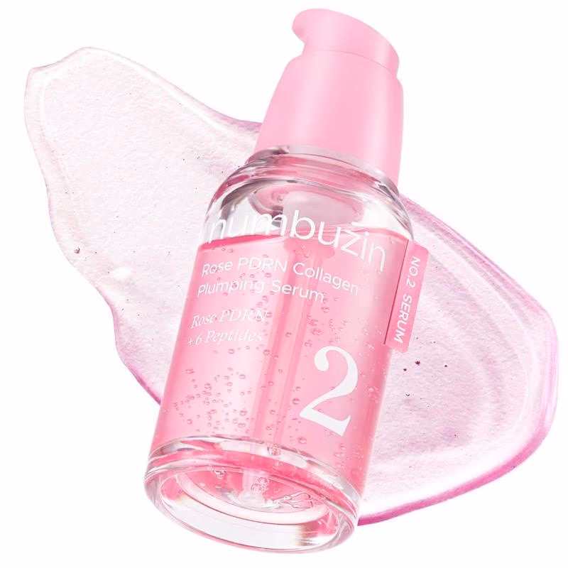 سرم نامبوزین شماره ۲ – Numbuzin No.2 Rose PDRN Collagen Plumping Serum