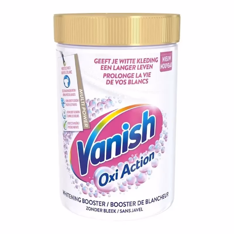 پودر لکه‌بر لباس ونیش مدل Oxi Action حجم 710g Vanish Oxi Action Laundry Stain Remover Powder 710g