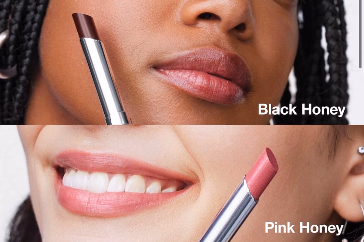 پک دوتایی بالم لب کلینیک (Clinique Almost Lipstick Mini Duo) - رنگ‌های Black Honey و Pink Honey — تصویر ۵