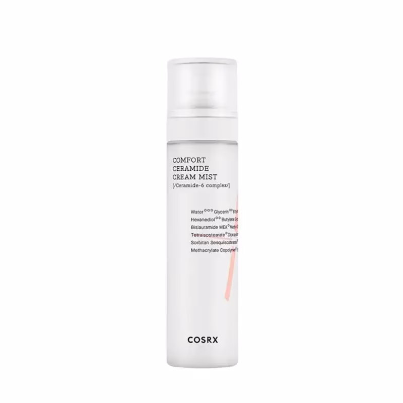 اسپری مرطوب‌کننده صورت کوزارکس (COSRX) مدل Comfort Ceramide حجم ۱۲۰ میلی‌لیتر