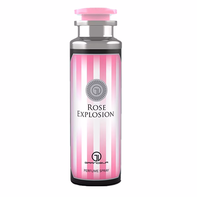 اسپری عطر گرندیور رایحه رز اکسپلوژن ۲۰۰ میلی‌لیتر | Grandeur Rose Explosion