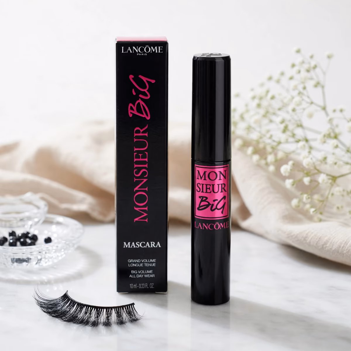 پک دوتایی ریمل حجم‌دهنده لانکوم مدل مسیو بیگ (Lancôme Monsieur Big Mascara Duo Set) — تصویر ۱۰