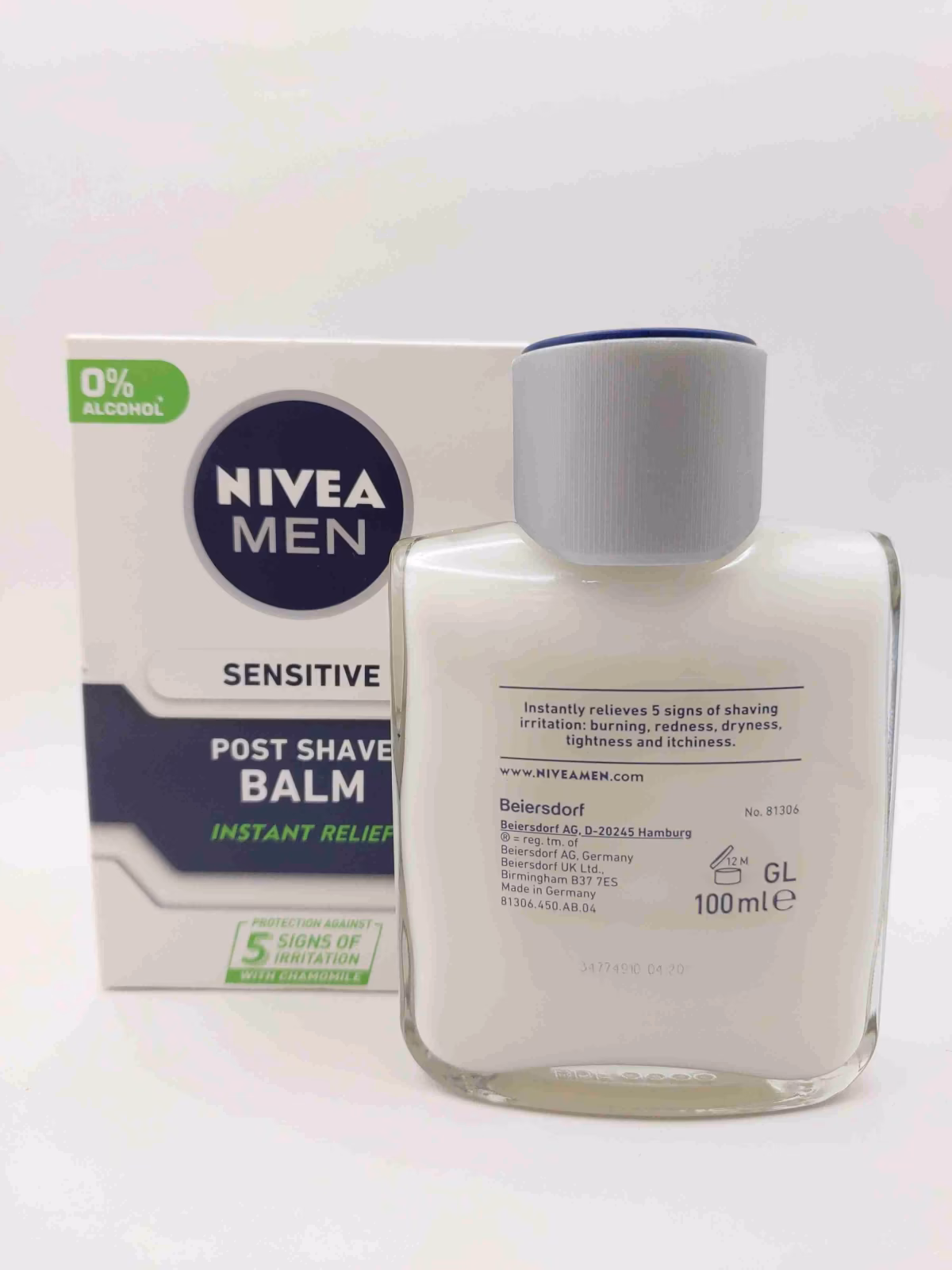 افتر شیو اصلاح حساس نیوا مخصوص پوست‌های حساس آقایان NIVEA — تصویر ۲