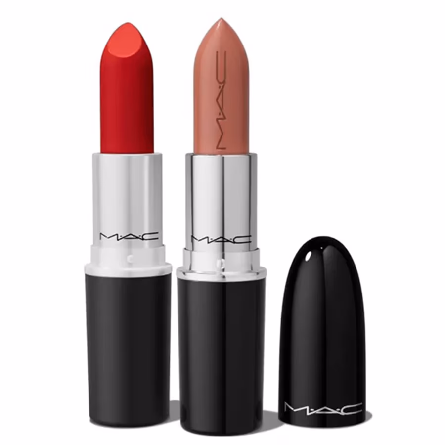 ست رژلب پرفروش مک: MAC Star Status Lipstick Duo Set (رنگ‌های Ruby Woo و Thanks It’s Mac)