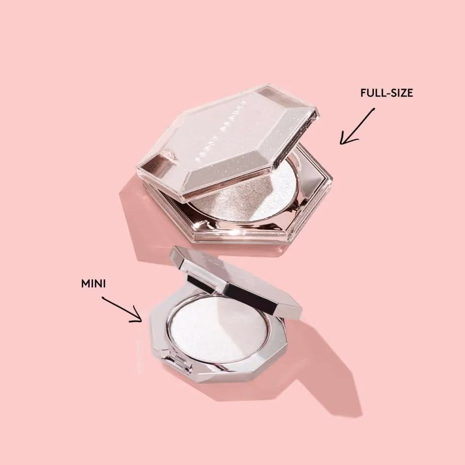 هایلایتر فنتی بیوتی مدل Diamond Bomb رنگ How Many Carats?! — تصویر ۸