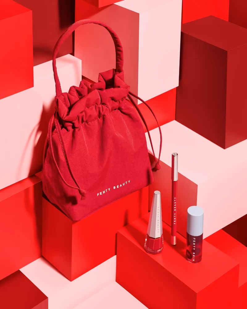 ست آرایشی رویایی فنتی بیوتی (Fenty Beauty) - مجموعه قرمزهای جسورانه — تصویر ۲