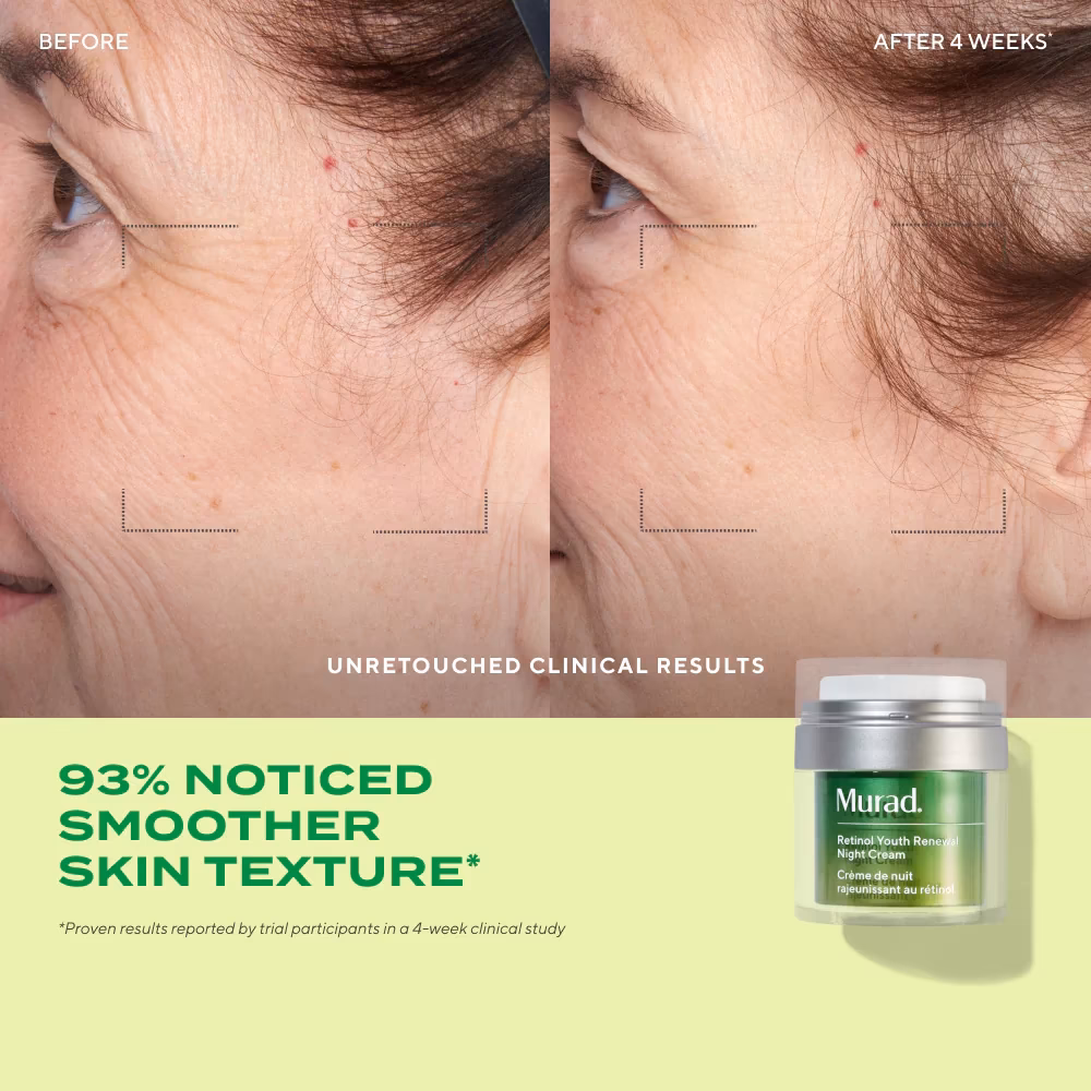 کرم شب رتینول مورد Murad Retinol Youth Renewal Night Cream — تصویر ۶