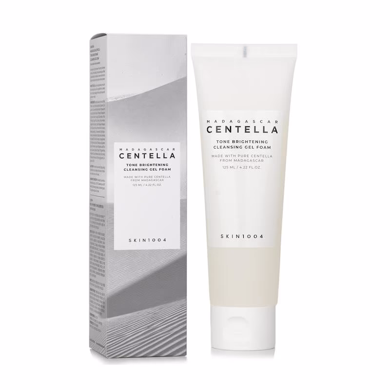 ژل فوم شستشوی روشن‌کننده سنتلا ماداگاسکار Madagascar Centella Tone Brightening Cleansing Gel Foam