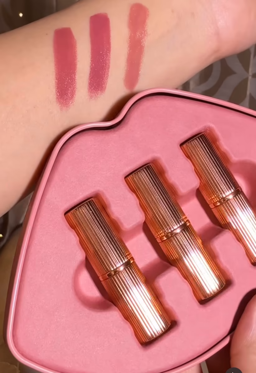 ست رژ لب شارلوت تیلبری (Charlotte Tilbury) - مجموعه سه رنگ آیکونیک — تصویر ۲