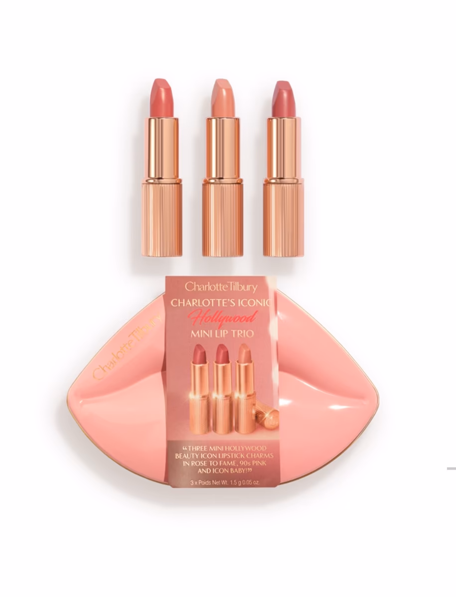 ست رژ لب شارلوت تیلبری (Charlotte Tilbury) - مجموعه سه رنگ آیکونیک