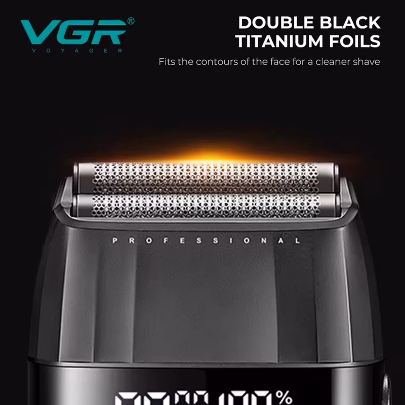 ماشین اصلاح موی سر و صورت شارژی وی جی آر مدل VGR V‑640 S3 مجموعه 3 عددی — تصویر ۵