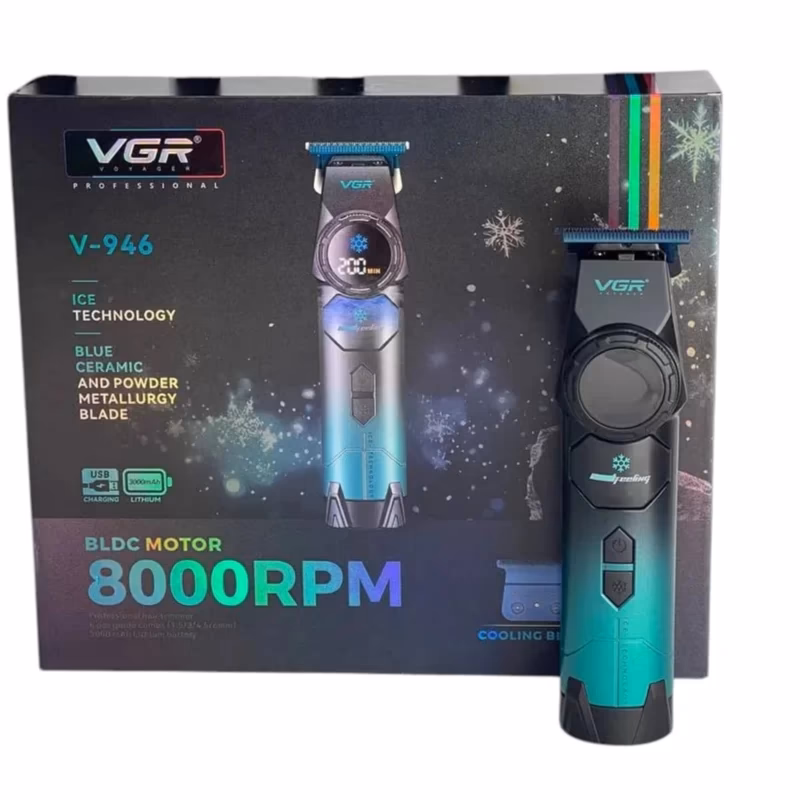 ماشین اصلاح موی سر و صورت شارژی وی جی ار مدل VGR V-946 — تصویر ۵
