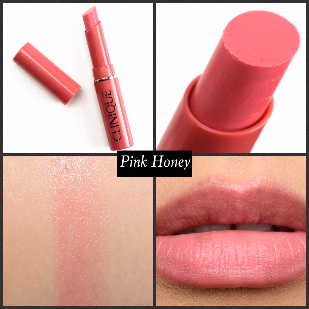 پک دوتایی بالم لب کلینیک (Clinique Almost Lipstick Mini Duo) - رنگ‌های Black Honey و Pink Honey — تصویر ۸