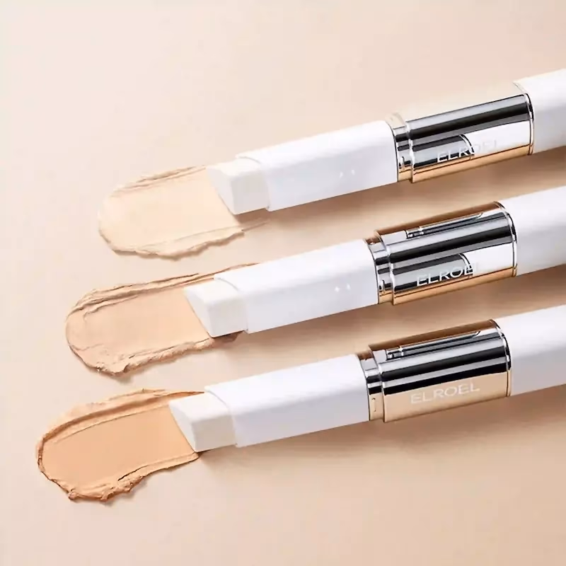 کرم پودر استیکی صورت الروئل ELROEL Blanc Cover Cream Stick SPF50 رنگ لایت Light حجم 12 گرم — تصویر ۲