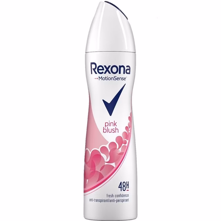 اسپری ضد تعریق رکسونا مدل پینک بلاش ۲۰۰ میل | Rexona MotionSense Pink Blush