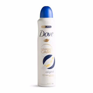 اسپری ضدتعریق ۷۲ ساعته داو مدل Original Advance Care حجم ۲۵۰ میلی‌لیتر