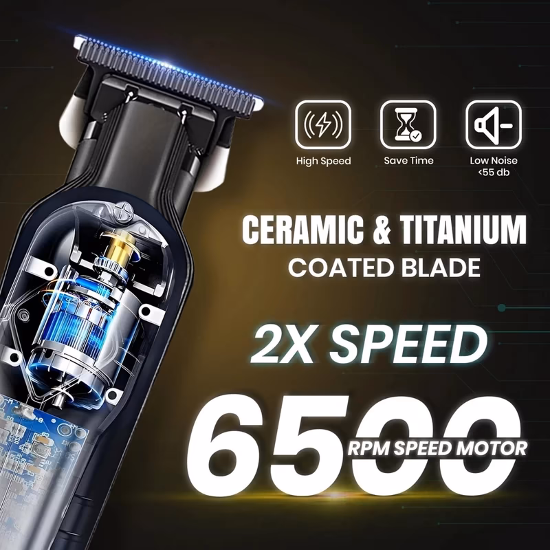 ماشین اصلاح موی سر و صورت شارژی وی جی آر مدل VGR V‑930 — تصویر ۴