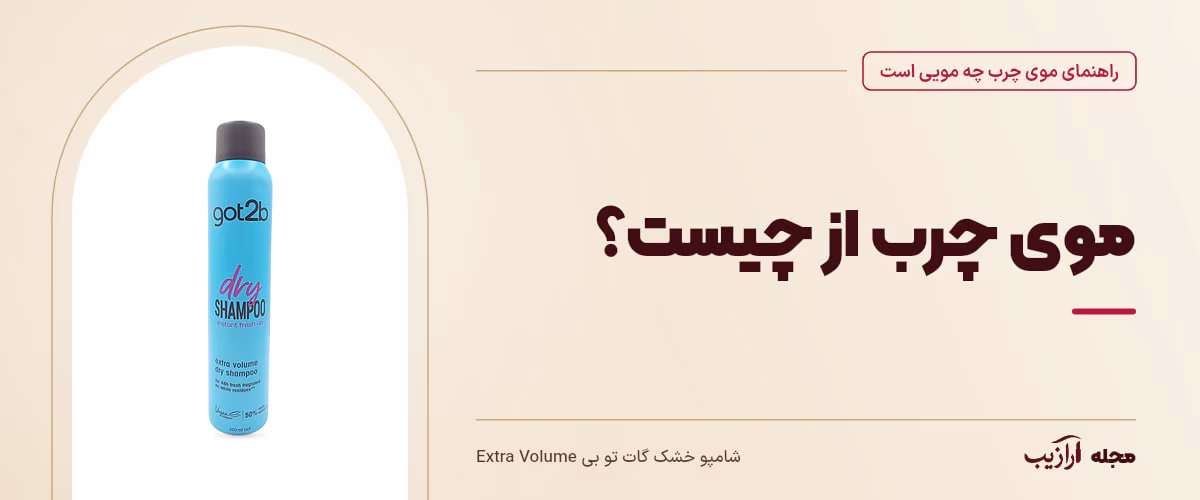 موی چرب از چیست؟ — شامپو خشک گات تو بی Extra Volume، از محصولات مرتبط با موی چرب چه مویی است