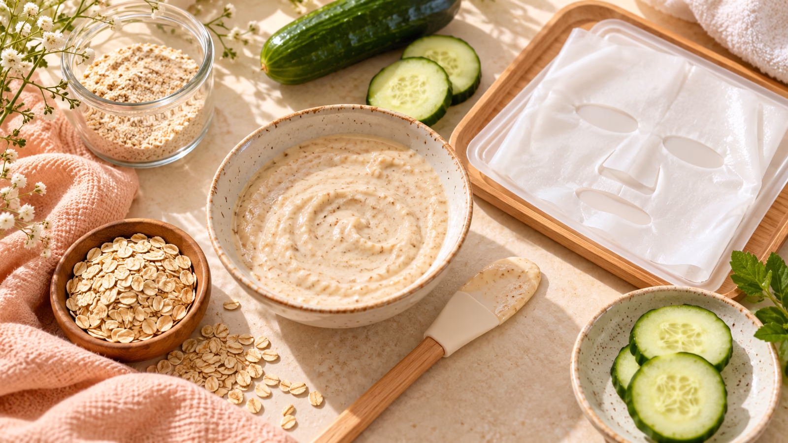 ماسک صورت خانگی برای سفیدی و روشنی پوست؛ ۸ ترکیب امن + ماسک آماده